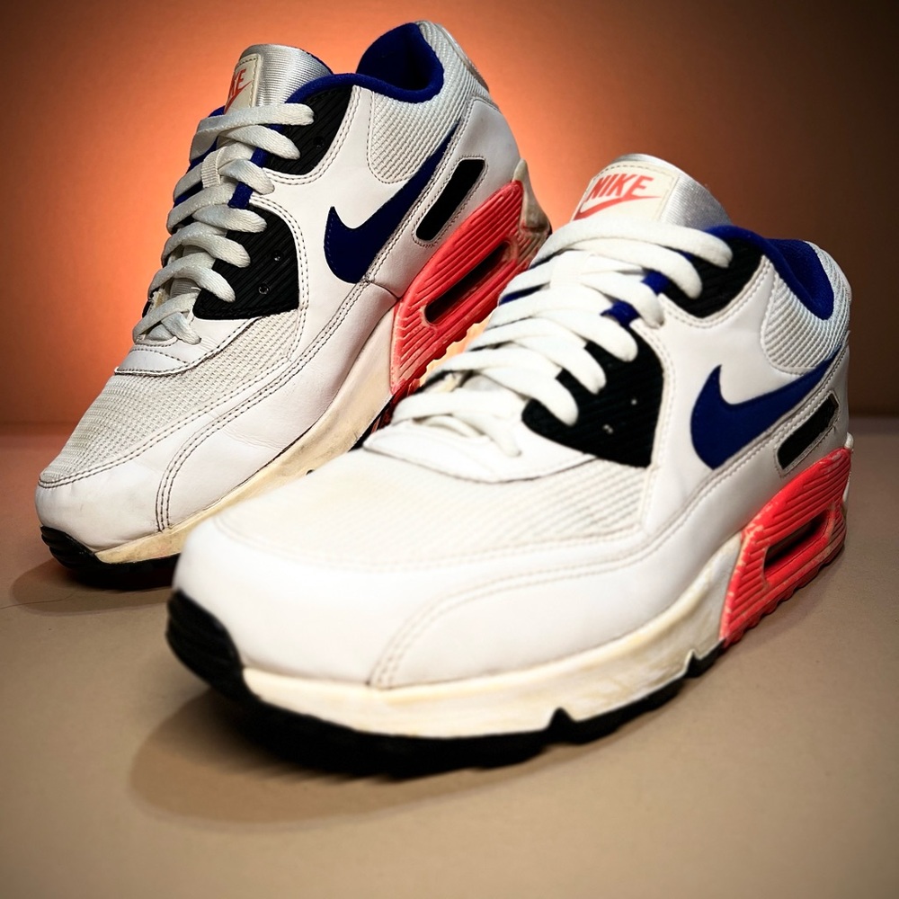 NIKE AIR MAX 90 ESSENTIAL MEN'S SHOES ULTRAMARINE 537384-136 SIZE 10